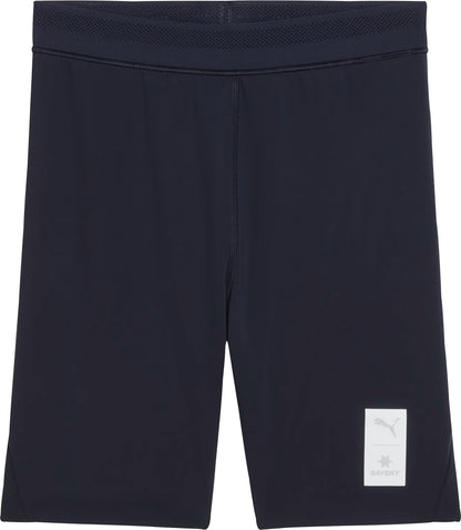 Puma X SAYSKY 7 Inch Womens Short Running Tights - Blue