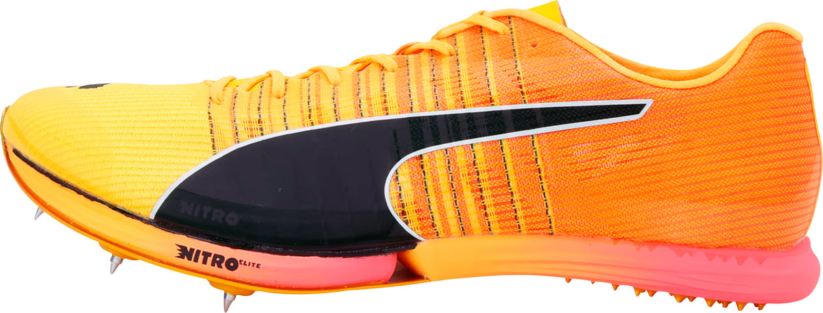 Puma Evospeed Distance Nitro Elite Men Running Spikes Orange Black US 12.5‎ Buy Puma Evospeed Distance Nitro Elite orange from £127.99  main image 2