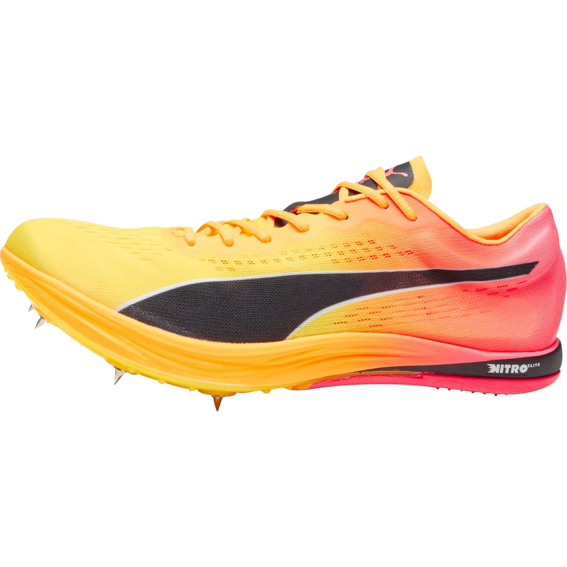 Puma evoSpeed Nitro Elite+ Long Distance Running Spikes Orange