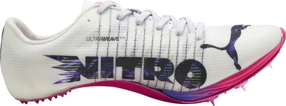 Puma evoSpeed Sprint Nitro Elite 2 Running Spikes - White