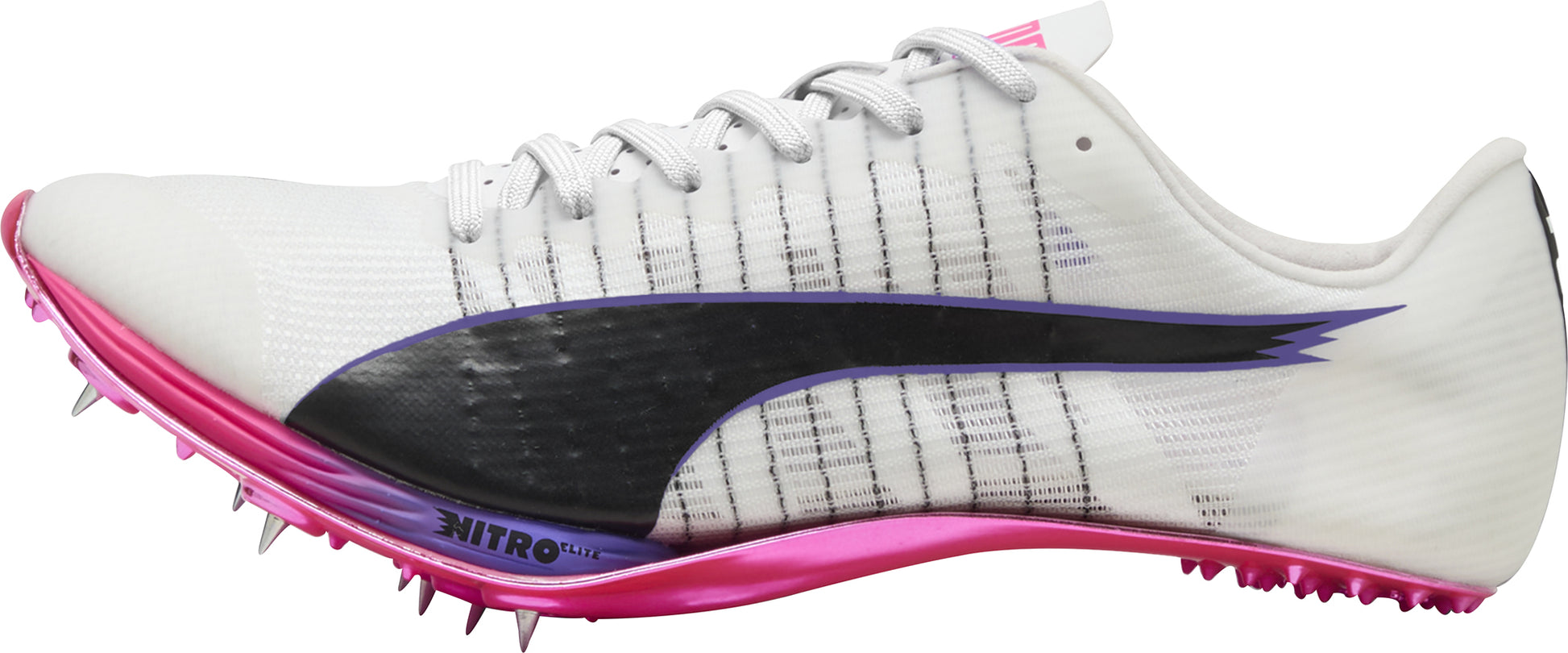 Puma evoSpeed Sprint Nitro Elite Running Spikes White – Start