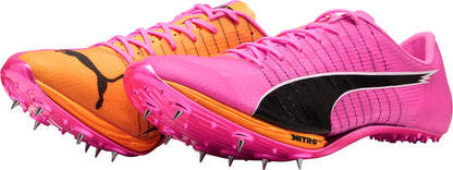 Puma evoSpeed Sprint Nitro Elite 2 Running Spikes - Pink