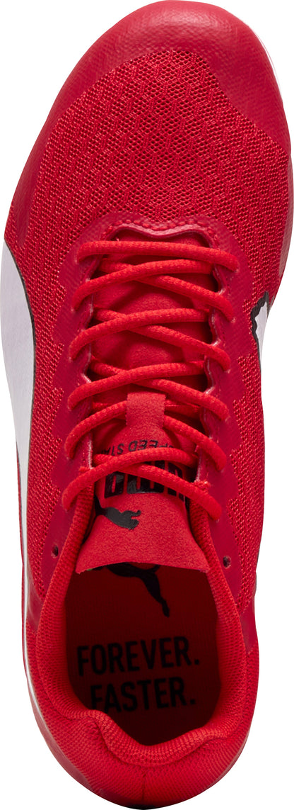 Puma evoSpeed Star 9 Junior Running Spikes - Red
