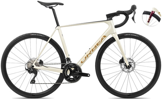 Orbea Orca M30 Carbon Road Bike 2024 - White Ivory