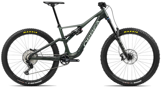 Orbea Rallon M20 Carbon Mountain Bike 2024 - Forest Green Carbon View