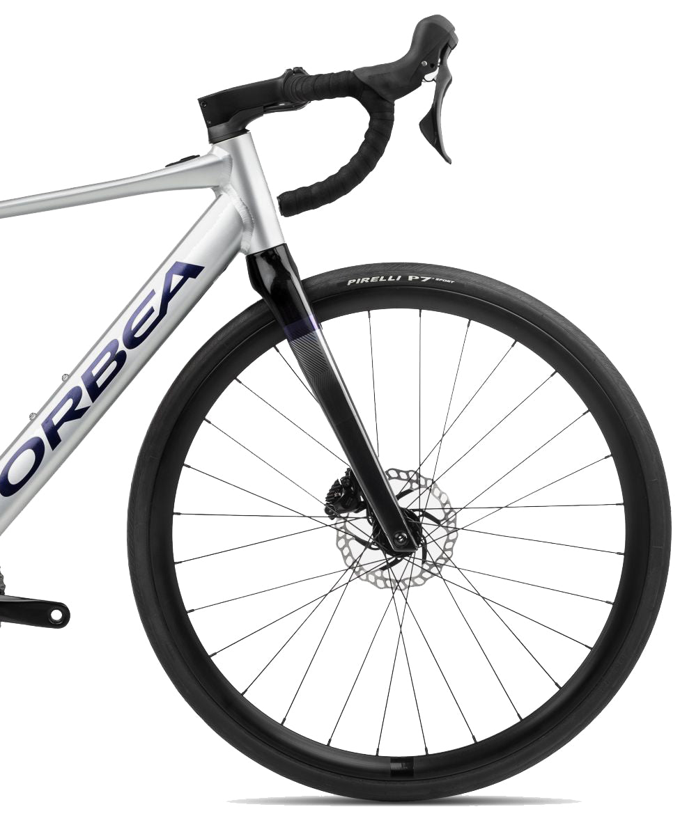 Orbea Gain D30 Electric Road Bike 2024 Silver Start Fitness