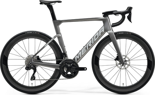 Merida Reacto 6000 Carbon Road Bike 2025 - Gunmetal Grey