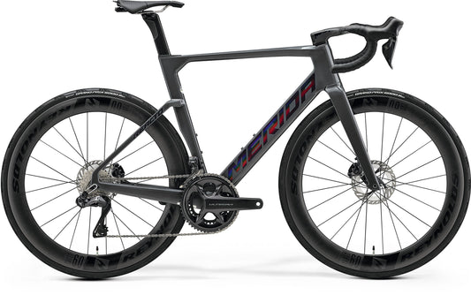 Merida Reacto 9000 Carbon Road Bike 2025 - Dark Grey