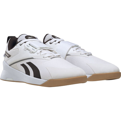 Reebok Lifter PR III Mens Weightlifting Shoes - White