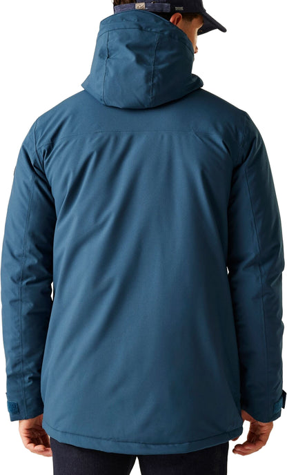 Regatta Balaton Insulated Mens Waterproof Jacket - Blue