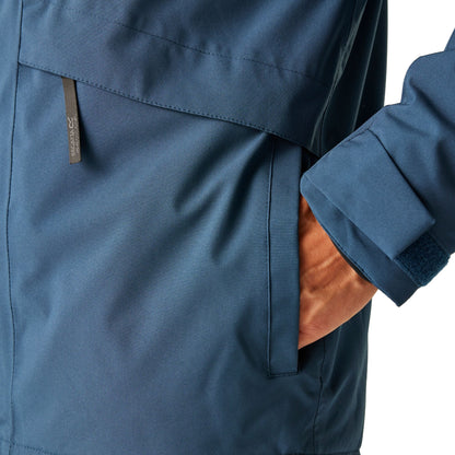 Regatta Balaton Insulated Mens Waterproof Jacket - Blue