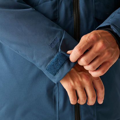 Regatta Balaton Insulated Mens Waterproof Jacket - Blue