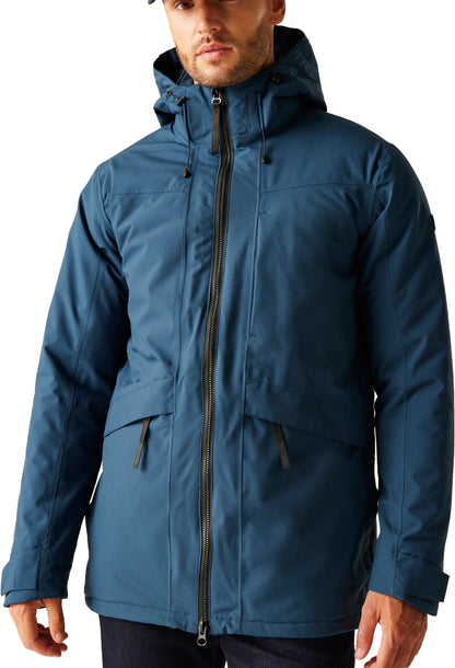 Regatta Balaton Insulated Mens Waterproof Jacket - Blue