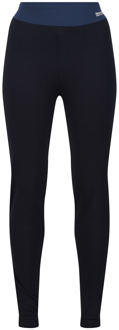 Regatta Bampton Baselayer Womens Long Tights - Blue