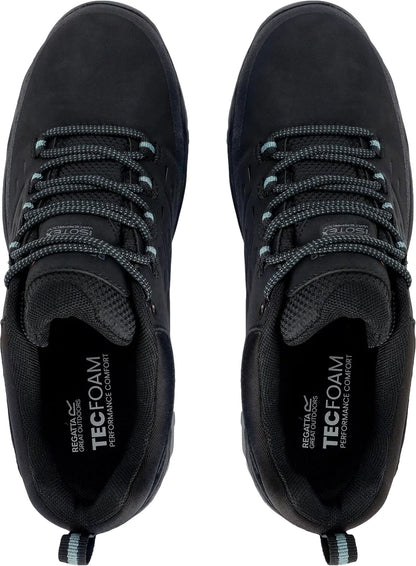 Regatta Blake Waterproof Womens Walking Shoes - Black