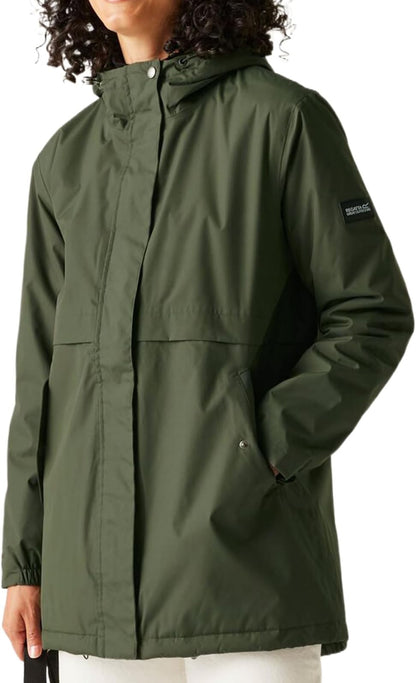 Regatta Brielly Insulated Womens Waterproof Jacket - Green