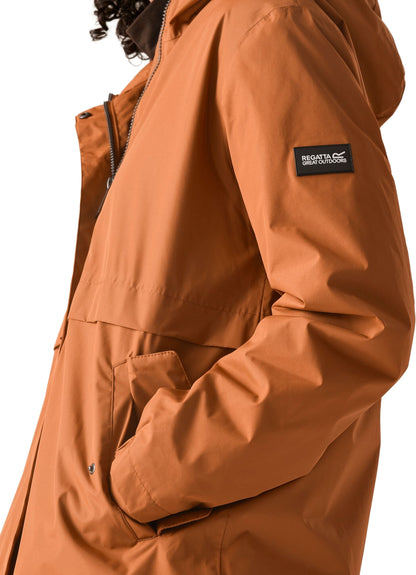 Regatta Brielly Insulated Womens Waterproof Jacket - Brown