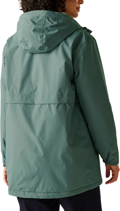 Regatta Brielly Insulated Womens Waterproof Jacket - Green