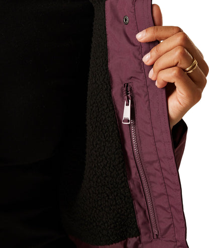 Regatta Brielly Insulated Womens Waterproof Jacket - Purple