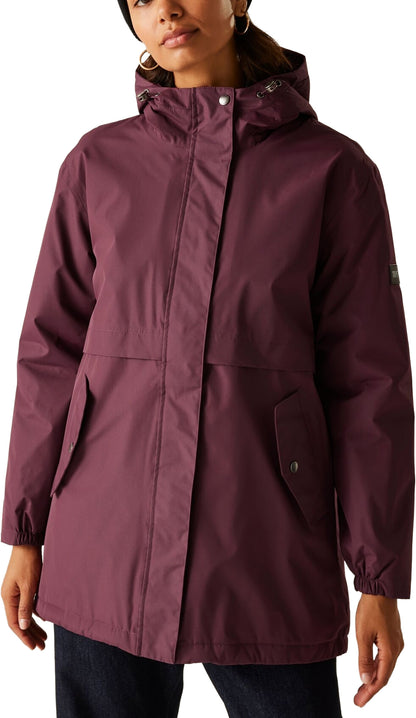 Regatta Brielly Insulated Womens Waterproof Jacket - Purple