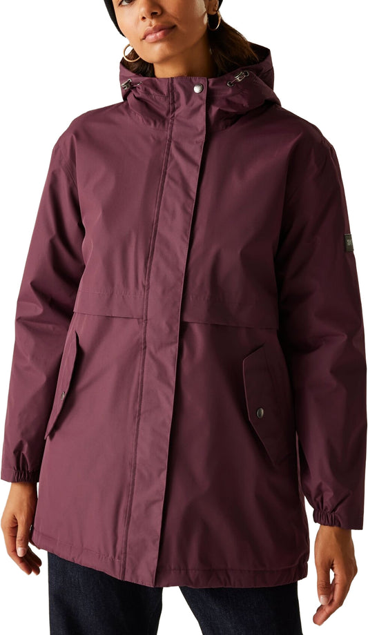 Regatta Brielly Insulated Womens Waterproof Jacket - Purple