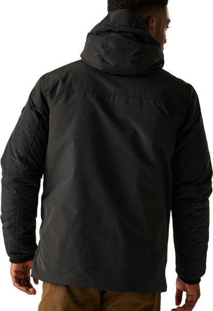 Regatta Eamont Insulated Mens Waterproof Jacket - Black