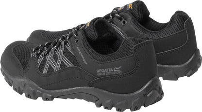 Regatta Edgepoint III Waterproof Mens Walking Shoes - Black