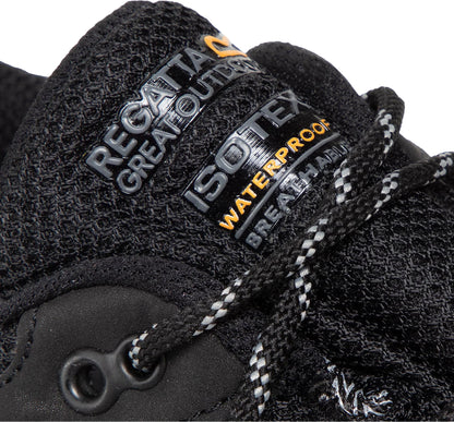 Regatta Edgepoint III Waterproof Mens Walking Shoes - Black