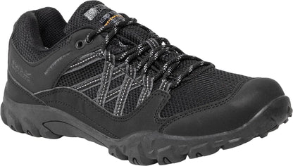 Regatta Edgepoint III Waterproof Mens Walking Shoes - Black