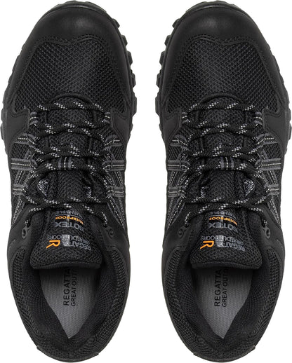 Regatta Edgepoint III Waterproof Mens Walking Shoes - Black