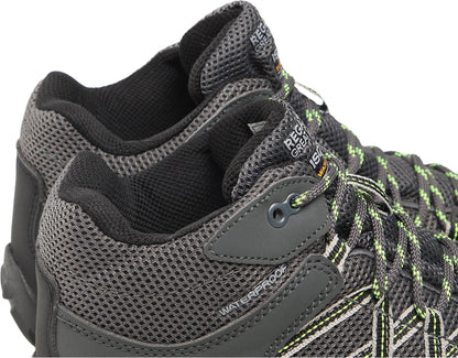 Regatta Edgepoint Waterproof Mens Walking Boots - Grey