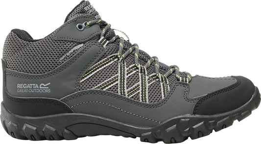 Regatta Edgepoint Waterproof Mens Walking Boots - Grey