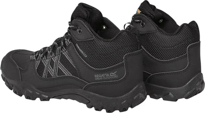 Regatta Edgepoint Waterproof Mens Walking Boots - Black