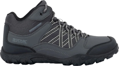 Regatta Edgepoint Waterproof Mens Walking Boots - Grey