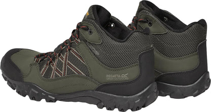 Regatta Edgepoint Waterproof Mens Walking Boots - Green