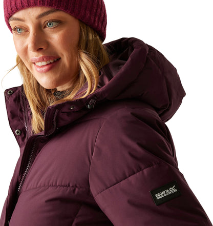 Regatta Eloria Womens Quilted Jacket - Purple