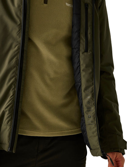 Regatta Frelton Mens Waterproof Jacket - Green