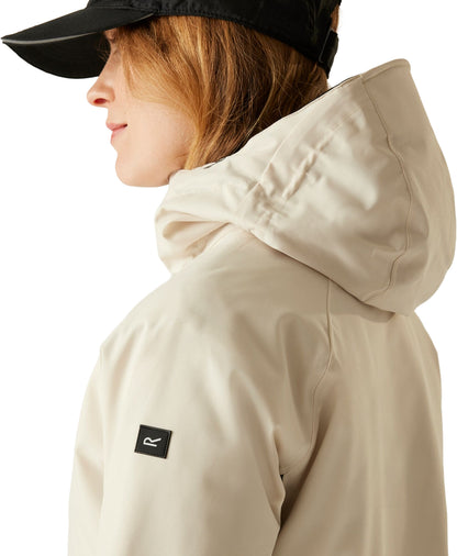 Regatta Highton Stretch Padded Womens Waterproof Jacket - Cream