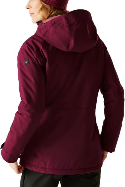 Regatta Highton Stretch Padded Womens Waterproof Jacket - Pink