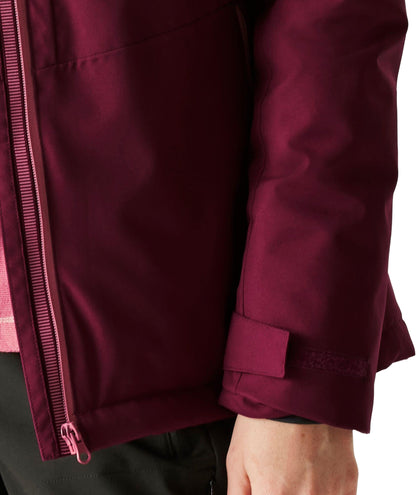 Regatta Highton Stretch Padded Womens Waterproof Jacket - Pink