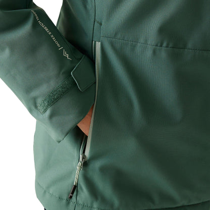 Regatta Highton Stretch Padded Womens Waterproof Jacket - Green