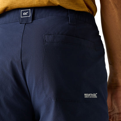 Regatta Highton Winter (Short) Mens Walking Pants - Blue