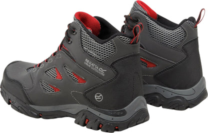 Regatta Holcombe Waterproof Mens Walking Boots - Grey