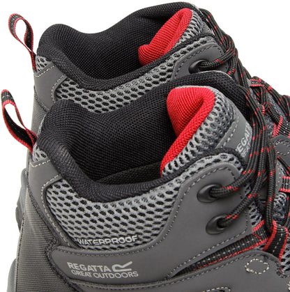 Regatta Holcombe Waterproof Mens Walking Boots - Grey