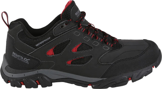 Regatta Holcombe Waterproof Mens Walking Shoes - Grey