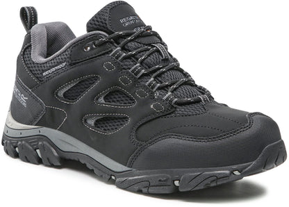 Regatta Holcombe Waterproof Mens Walking Shoes - Black
