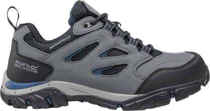 Regatta Holcombe Waterproof Mens Walking Shoes - Grey