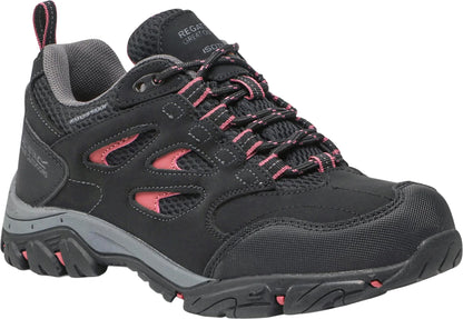 Regatta Holcombe Waterproof Womens Walking Shoes - Black