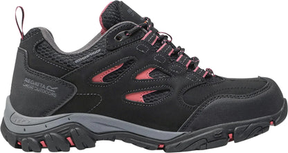 Regatta Holcombe Waterproof Womens Walking Shoes - Black