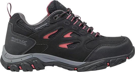 Regatta Holcombe Waterproof Womens Walking Shoes - Black